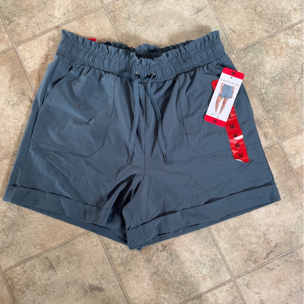 Danskin Charcoal Drawstring Shorts